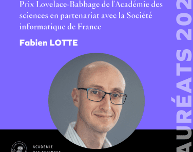 Fabien Lotte prix Académie des sciences